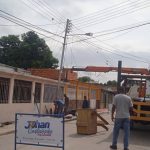 En Guacara arrancó plan piloto para la recuperación de postes en condición de riesgo